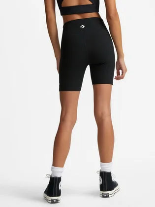 Шорты женские Converse Wordmark Bike Short Black 10024539-001