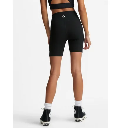 Шорты женские Converse Wordmark Bike Short Black 10024539-001
