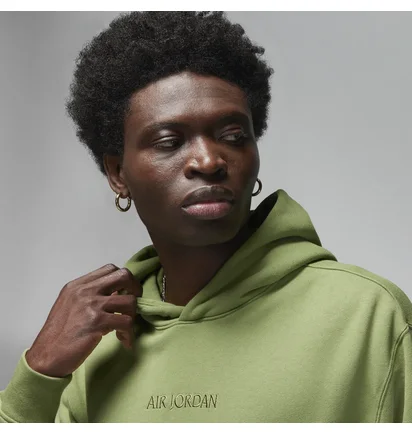 Спортивный костюм мужской Air Jordan Wordmark Fleece Green FJ1966-340__FJ0696-340