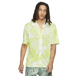 Сорочка чоловіча Air Jordan Flight Men'S Printed Short-Sleeve Button Down Grey/Green CZ4734-352