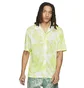 Рубашка мужская Air Jordan Flight Men'S Printed Short-Sleeve Button Down Grey/Green CZ4734-352
