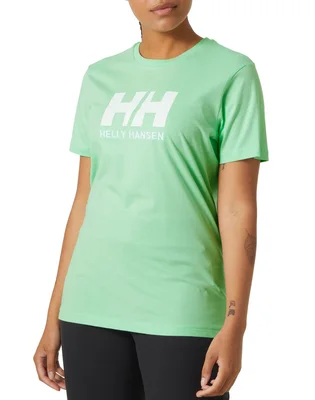 Футболка женская Helly Hansen Logo T-Shirt Green 34112-419