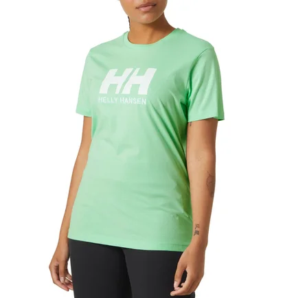 Футболка женская Helly Hansen Logo T-Shirt Green 34112-419