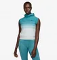 Майка женская Nike Dri-Fit Advance Run Division Vest Black/Light Blue DX0323-034
