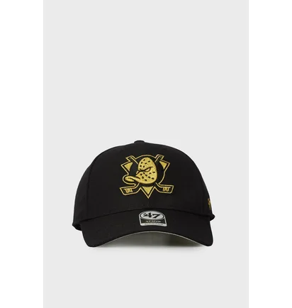 Кепка унисекс 47 brand Anaheim Ducks Metallic Snap Black MTLCS25WBP-BKC