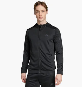 Толстовка чоловіча Adidas Train Essentials Seasonals Black JV7243