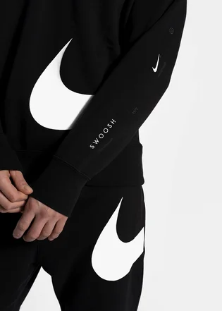 Світшот чоловічий Nike Sportswear Swoosh Sweatshirt Black DR8995-010