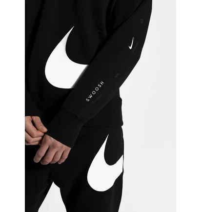 Свитшот мужской Nike Sportswear Swoosh Sweatshirt Black DR8995-010
