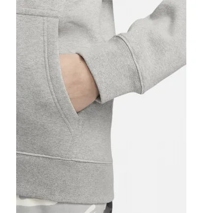 Толстовка мужская Nike Solo Swoosh Full-Zip Hoodie Grey DR0403-063