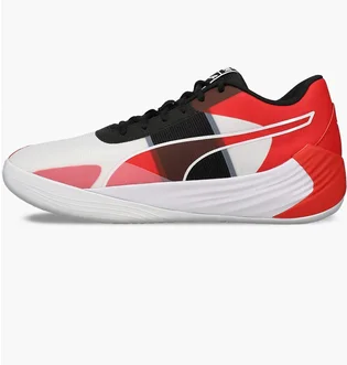 Кросівки чоловічі Puma Fusion Nitro Team Basketball Shoes White/Red 377035-02