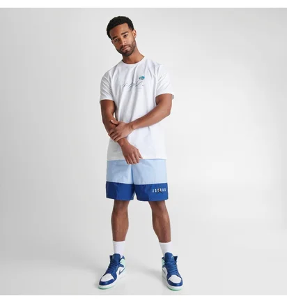 Футболка чоловіча Air Jordan Metallic Spring Graphic T-Shirt White Dv8418-100