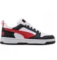 Кроссовки детские Puma Rebound V6 Lo White/Black 393833-04