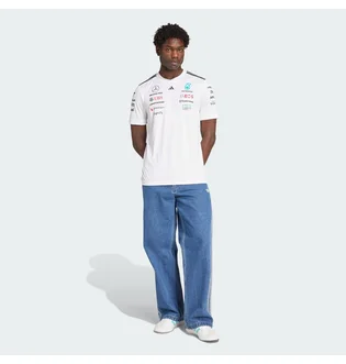 Футболка мужская Adidas Mercedes - Amg Petronas Formula One Team Driver White JX5798