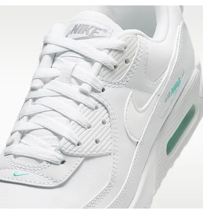 Кроссовки мужские Nike Air Max 90 White Hyper Turquoise White IB7680-101