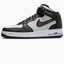 Кроссовки мужские Nike X Stüssy Air Force 1 07 Mid Casual Shoes Black/Grey DJ7840-002