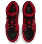 Кроссовки детские Air Jordan 1 Mid Gs Red/Black 554725-660