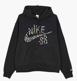 Худи мужское Nike Sb Sugar High Fleece Hood Pull -Over Black HJ2896-010