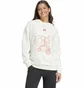 Худи женское Adidas French Terry Print Hoodie Beige IS4300