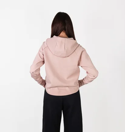 Толстовка жіноча Nike Essntl Fz Hdy Pink Cw4298-602