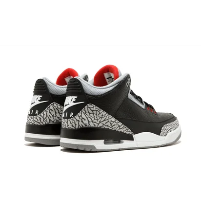 Кросівки чоловічі Air Jordan 3 Retro Og Black 854262-001