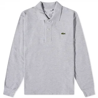 Кофта мужская Lacoste Long Sleeve Classic Pique Polo Grey L1313-CCA