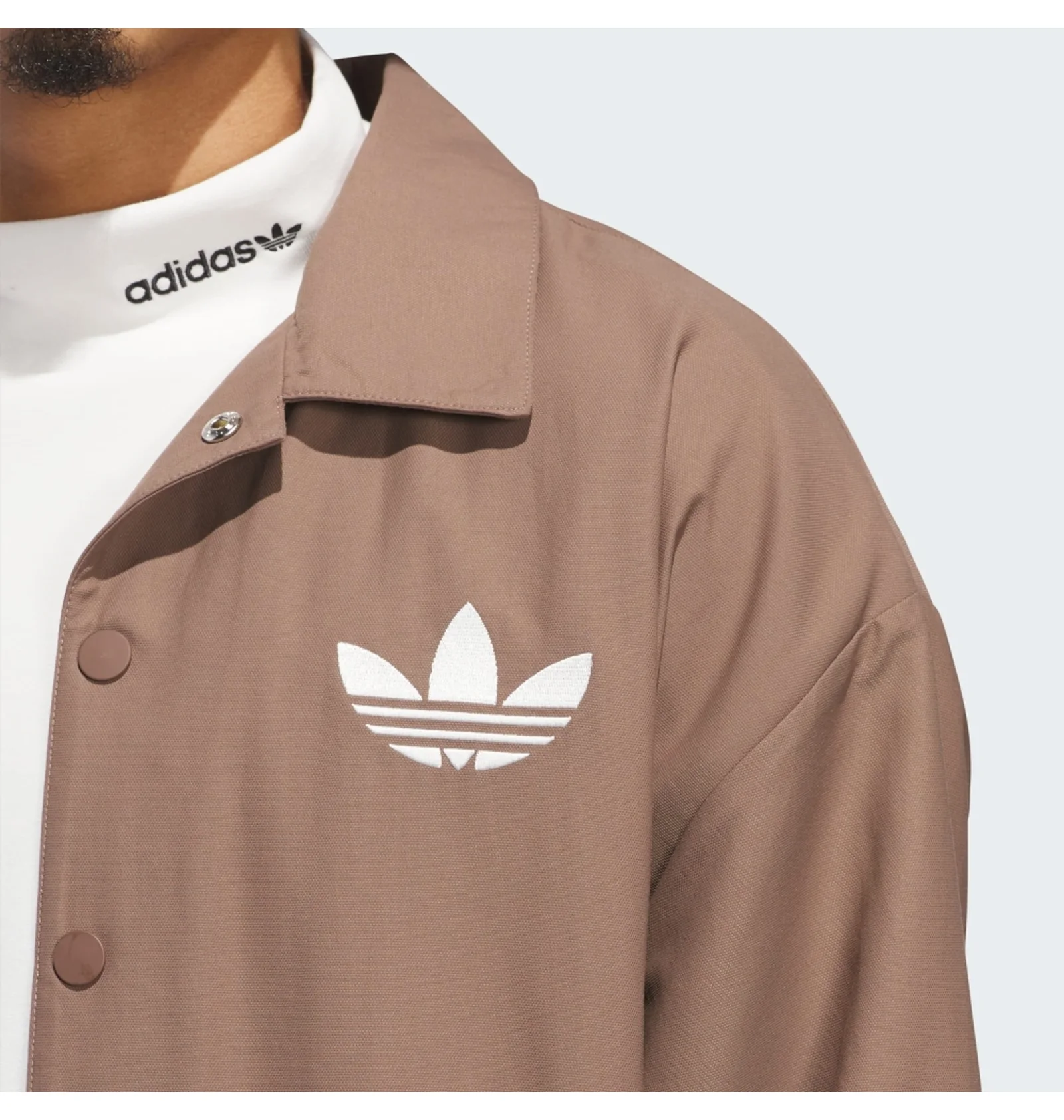 ᐉ Куртка унісекс Adidas Coach Jacket Brown IY7371 - придбати в