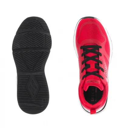 Кроссовки мужские Skechers Tres-Air Uno Revolution-Airy Red 183070-RED