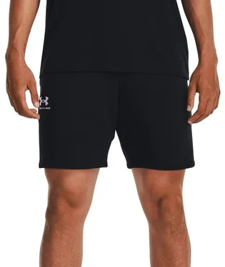 Шорты мужские Under Armour Shorts Essential Fleece Short Black 1380377-001
