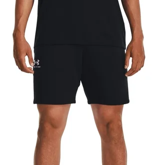 Шорты мужские Under Armour Shorts Essential Fleece Short Black 1380377-001