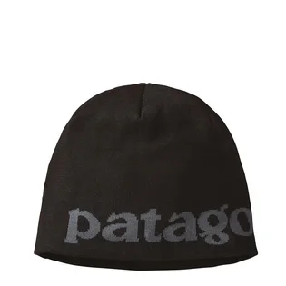 Шапка мужская Patagonia Beanie Logo Black 28860LGBK
