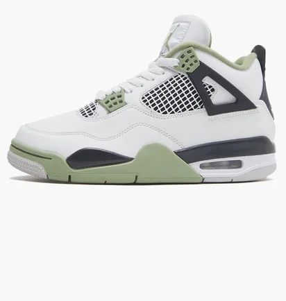Кроссовки женские Air Jordan 4 Retro Seafoam White Aq9129-103