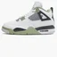 Кроссовки женские Air Jordan 4 Retro Seafoam White Aq9129-103
