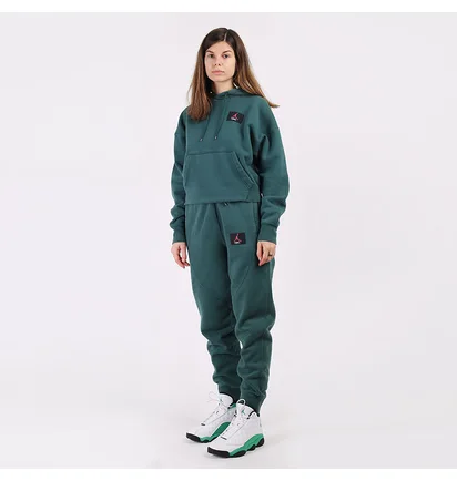 Штаны женские Air Jordan Flight Womens Fleece Pants Dark Green CV7795-300