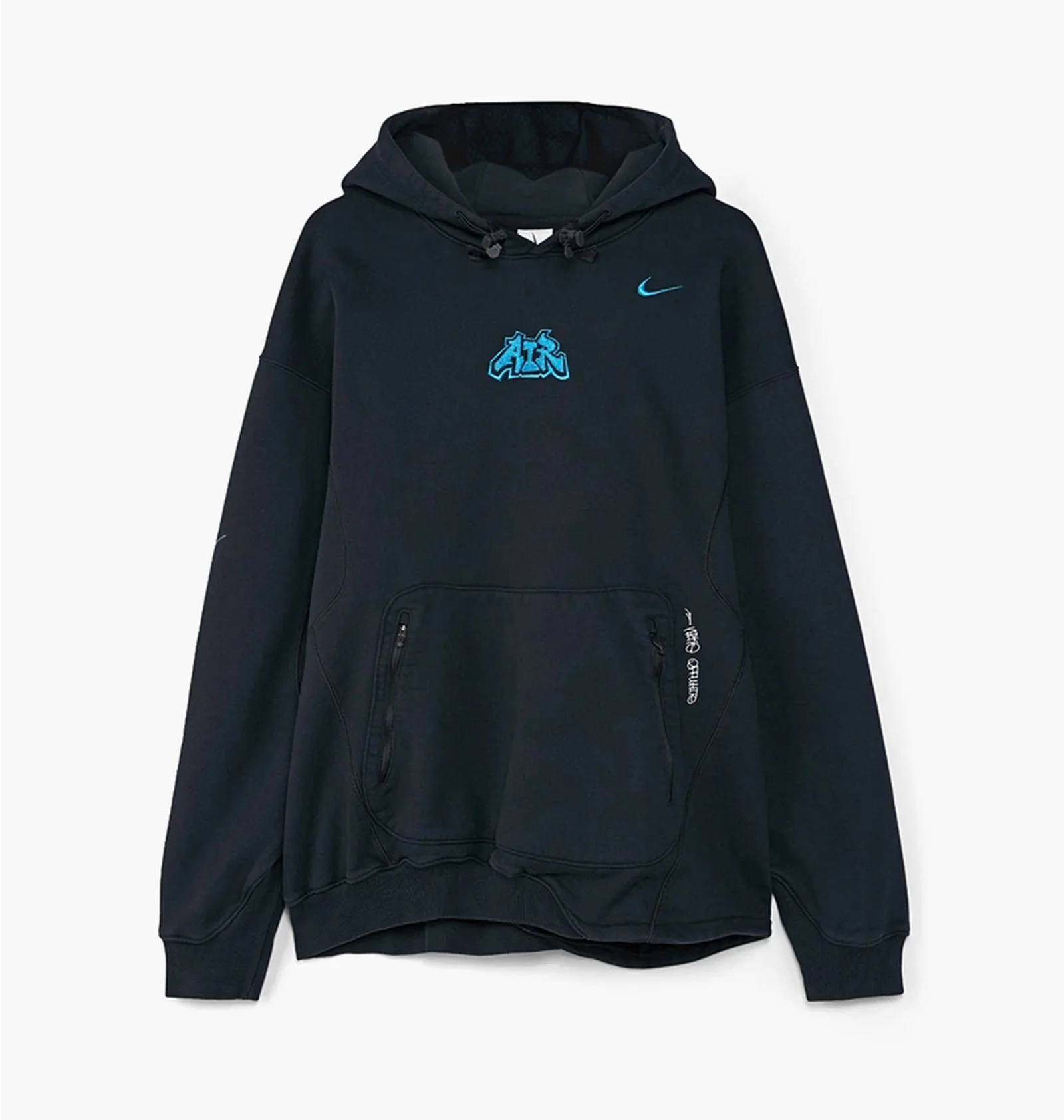 ᐉ Худи мужское Nike Fleece Hoodie X Off-White Black DN1759-010