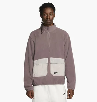 Кофта мужская Nike Sportswear Spu Polar Fleece 1/2-Zip Top Bordo FD1181-291