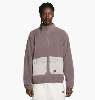 Кофта чоловіча Nike Sportswear Spu Polar Fleece 1/2-Zip Top Bordo FD1181-291