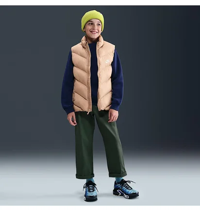 Жилетка детская Nike Nsw Tf Adp Puffer Vest Beige HJ2537-200