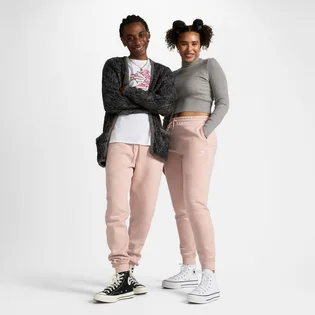 Штаны унисекс Converse Classic Fit Wearers Left Star Chev Emb Fleece Pant Bb Beige 10024521-659