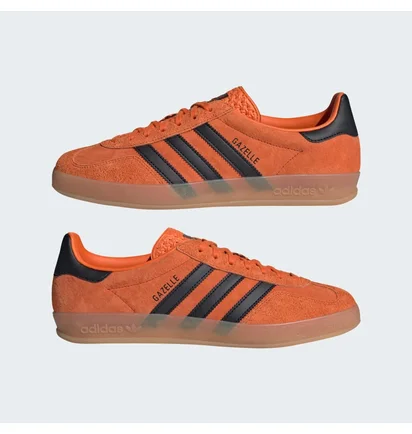 Кроссовки унисекс Adidas Gazelle Indoor Shoes Orange JI3905