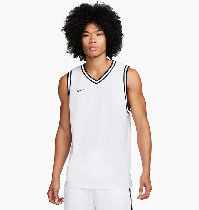 Майка мужская Nike Dna Dri-Fit Basketball Jersey White FQ3707-100