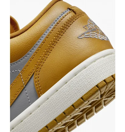 Кросівки жіночі Nike Air Jordan 1 Low Yellow/Grey Dc0774-020