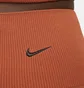 Штаны женские Nike Sportswear Chill Knit Tight High-Waisted Sweater Flared Pants Orange FN4685-825