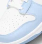 Кроссовки женские Nike Dunk High White/Blue DD1869-107