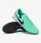 Сороконожки унисекс Nike Tiempo Legend X Academy Tf Turquoise DV4342-300