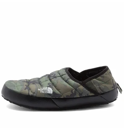 Тапочки мужские The North Face Thermoball Traction Mule V Camo/Green NF0A3UZN33U