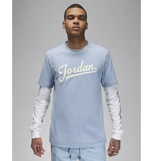 Футболка мужская Air Jordan T-Shirt Flight Mvp Light Blue FN5958-436
