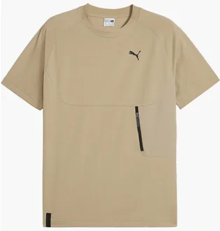 Футболка мужская Puma Tech Pocket T-Shirt Bruin Beige 624379-83