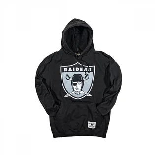 Худи мужское Mitchell & Ness Nfl Team Logo Hoody Oakland Raiders Black HDSSINTL1052-ORABLCK