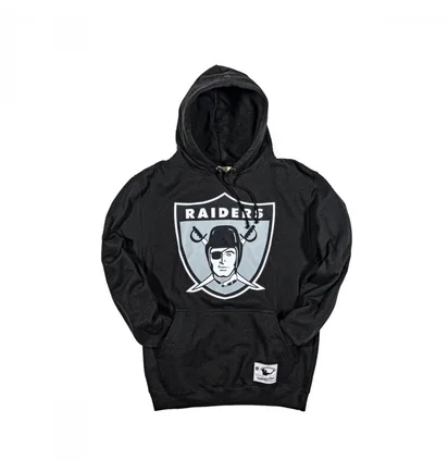 Худи мужское Mitchell & Ness Nfl Team Logo Hoody Oakland Raiders Black HDSSINTL1052-ORABLCK