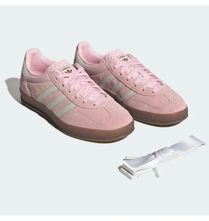 Кроссовки женские Adidas Gazelle Indoor Pink JI2716